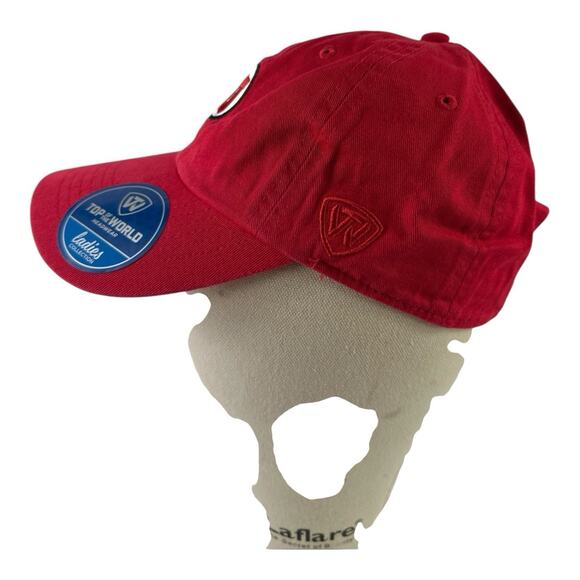 NCAA TOW Utah Utes University Curved Bill Sun Buckle Relaxed Women’s Cap Hat NWT - Picture 3 of 6